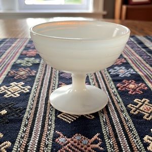 Vintage Antique 30s 40s Hazel Atlas Moderntone Platonite Low Sherbet Cup